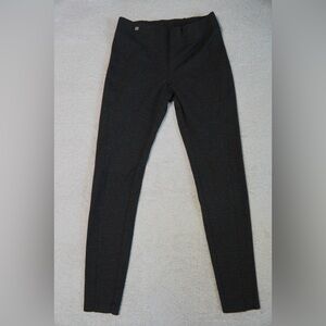 Lauren Ralph Lauren Women's Dark Gray Slim Stretch Pants